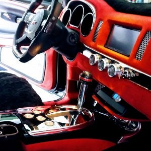 DRdj's "OlePsycho" 2005 SSR - Red Suede Interior